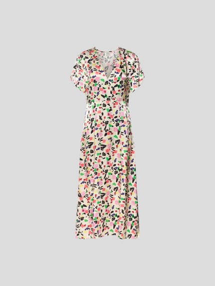 BAUM & PFERDGARTEN Midi-jurk met all-over motief Lichtroze - 2