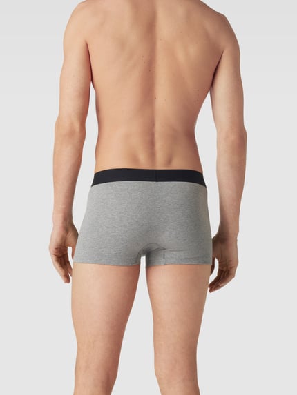 Levi's® Boxershort met elastische band met logo, model 'SOLID BASIC TRUNK' Middengrijs - 4