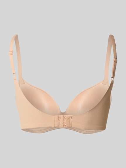 MAGIC Bodyfashion Regular fit Push-up bh met haakjessluiting Beige - 3