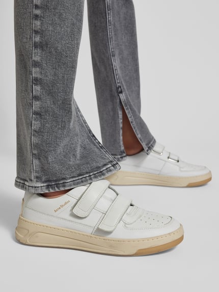 RE/DONE Bootcut jeans in 5-pocketmodel Donkergrijs - 3