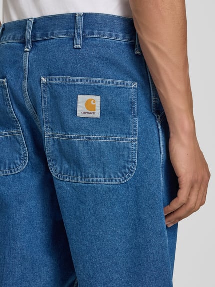 Carhartt Work In Progress Jeansshorts mit Eingrifftaschen Modell 'Norco' Jeansblau 3