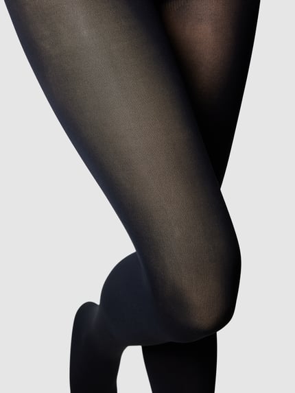 FALKE Strumpfhose mit Stretch-Anteil Modell 'Pure Matt' - 50 DEN Dunkelblau 3