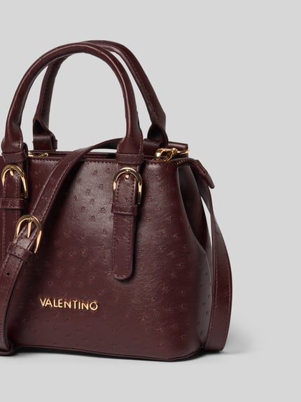 Valentino Bags Henkeltasche mit abnehmbarem Schulterriemen Dunkelbraun 2