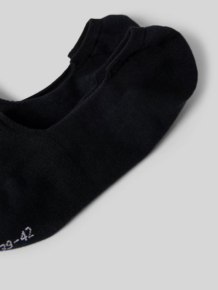 Produktfoto, Füßlinge mit Logo im 2er-Pack von PUMA aus Baumwoll-Mix mit Stretch-Anteil, dunkle Farbe, feine Struktur, Damen