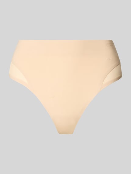 BOSS String mit Label-Detail Beige 1