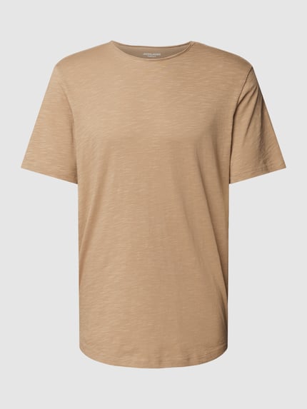 JACK & JONES T-Shirt in unifarbenem Design Oliv 2