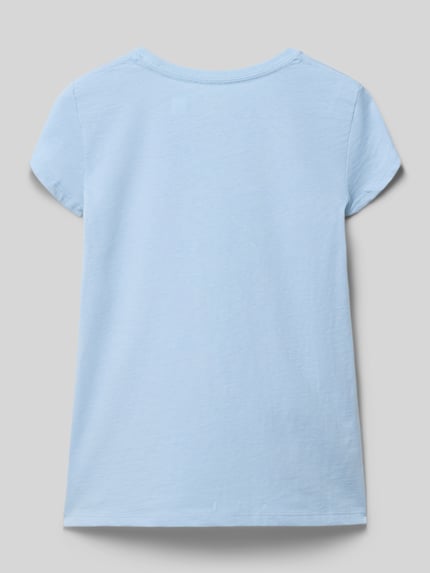 Produktfoto, Regular Fit T-shirt uit zuivere katoen met polo bear-motief van Polo Ralph Lauren Teens, look: effen kleuren, fijnrib, korte mouw, ronde hals