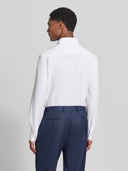 BOSS Slim Fit Businesshemd aus Baumwoll-Mix Modell 'P-Hank-K-261' Weiss 5
