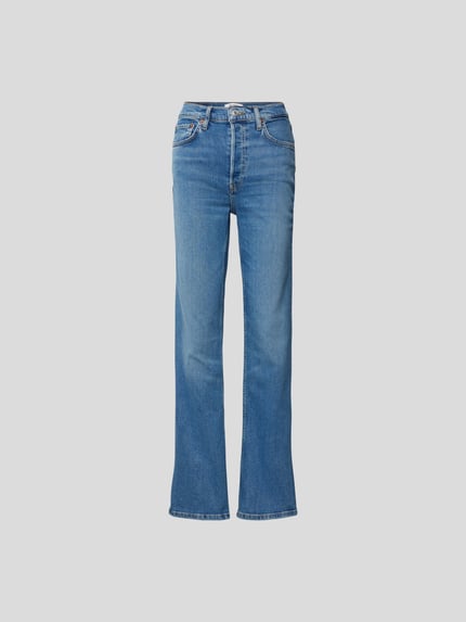 RE/DONE Bootcut jeans met contrasterende stiksels Jeansblauw - 2
