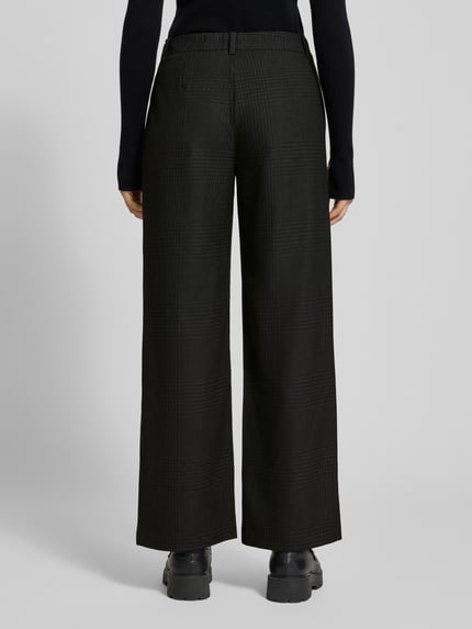 VERO MODA Weite Hose mit Viskose-Anteil Modell 'UNNA' Anthrazit 5