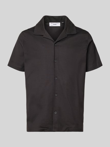 Marc O'Polo DENIM Boxy Fit Freizeithemd aus reiner Baumwolle Graphit 2