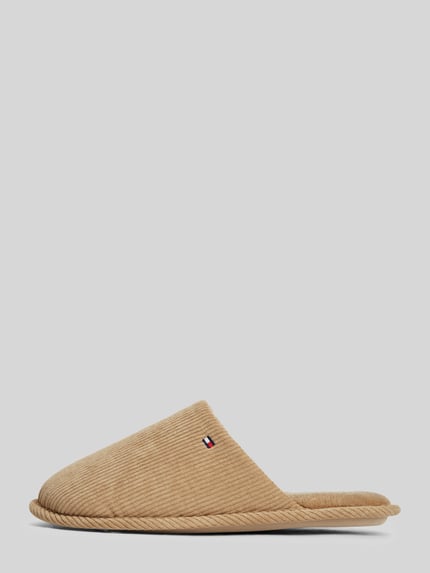 Tommy Hilfiger Hausschuh mit Logo-Detail Camel 2
