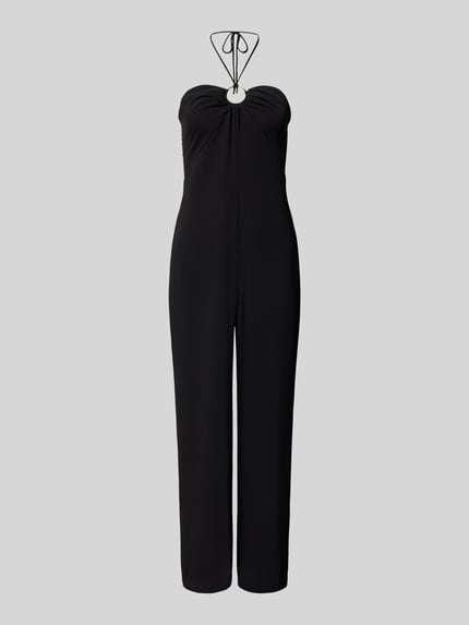 MANGO Jumpsuit mit Neckholder Black 2