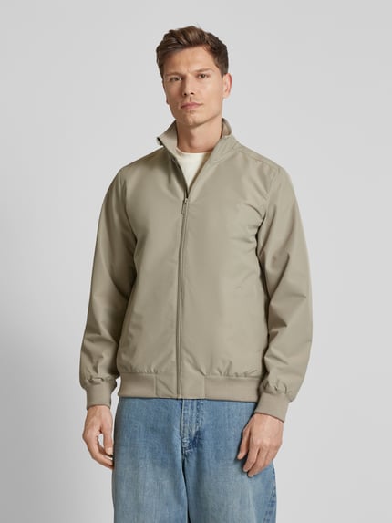 Mazine Blouson mit Stehkragen Hellgrau 4