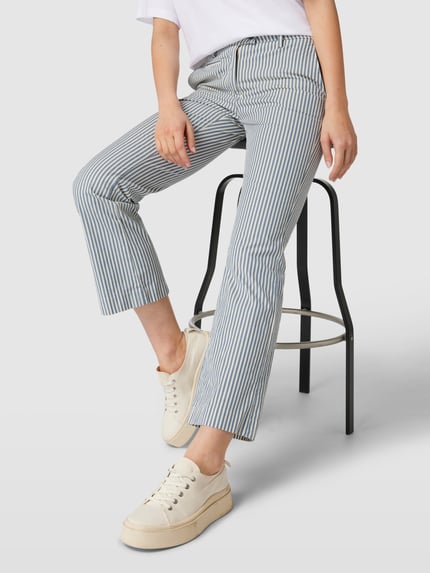 Mason's Hose mit Streifenmuster Modell 'NEW YORK' Offwhite 3