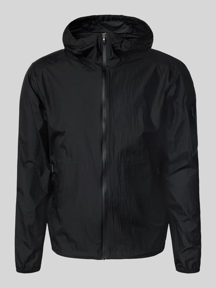 BOSS Green Regular Fit Jacke aus leichtem Ripstop Gewebe Black 2