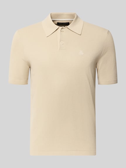 Produktfoto, Regular Fit Poloshirt aus reiner Baumwolle von Marc O'Polo, efekt: jednolity kolor, krój regular fit, wyhaftowane logo, kołnierzyk polo, rękaw: krótki rękaw, zakończenie rękawów: zrolowany brzeg, wykończenie materiału: dzianina, materiał: bawełna
