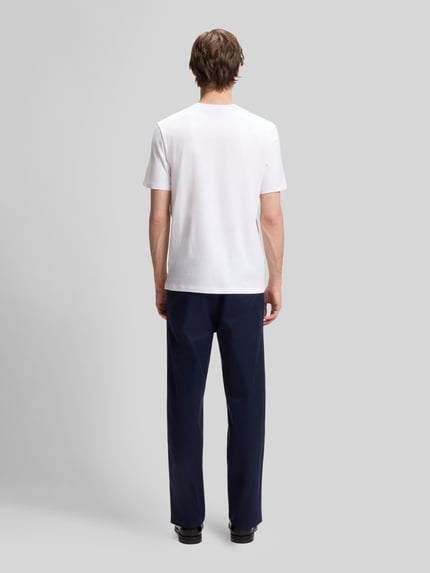 HUGO Regular Fit T-Shirt aus reiner Baumwolle Weiss 5