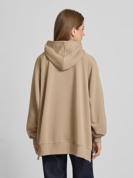 miss goodlife Oversized Hoodie aus reiner Baumwolle mit Motiv-Print Sand 5