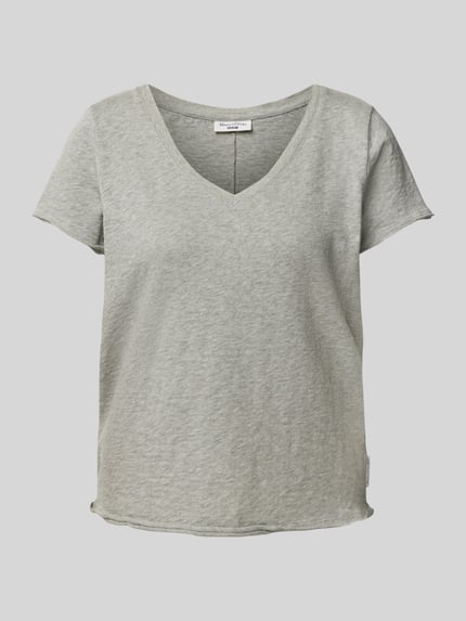 Marc O'Polo DENIM Regular Fit T-Shirt aus reiner Baumwolle Mittelgrau Melange 2