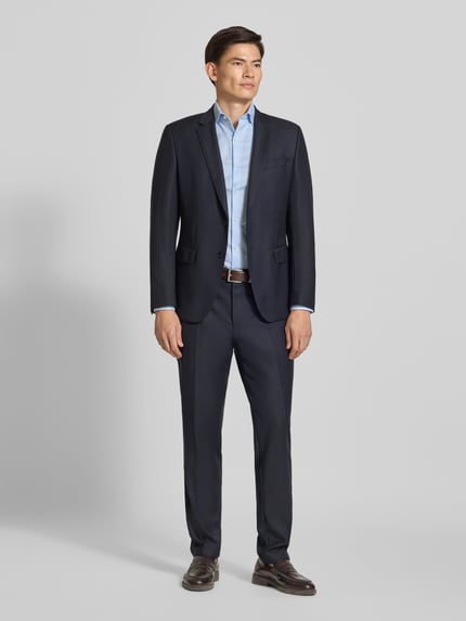 CK Calvin Klein Slim fit zakelijk overhemd van katoenmix Bleu - 1