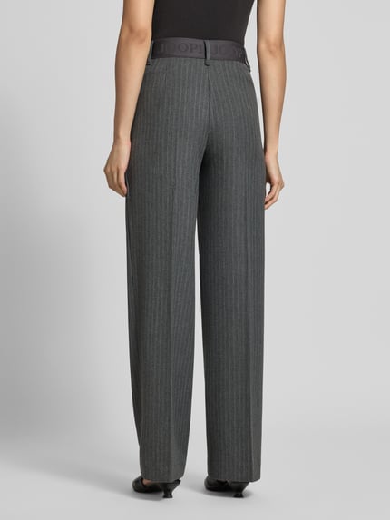 JOOP! Pantalon met viscose, model 'Peeky2' Lichtgrijs - 5