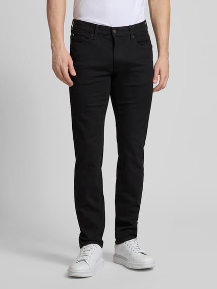 Brax Slim Fit Jeans mit 5-Pocket-Design Modell 'CHUCK' Black 4