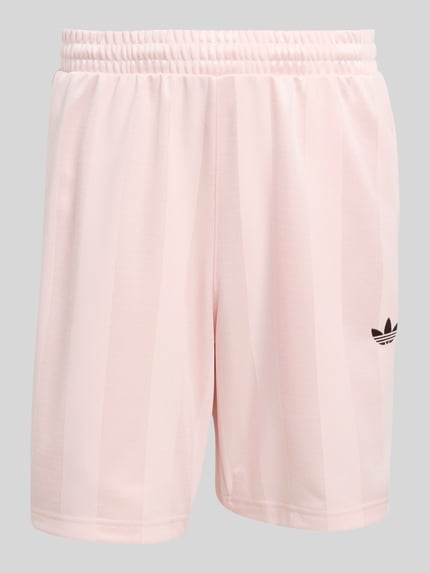 adidas Originals Regular Fit Trainingsshorts mit Logo Print Altrosa 2