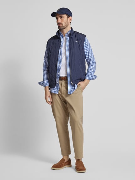 GANT Koszula casual slim fit z kołnierzykiem button-down Niebieski 1