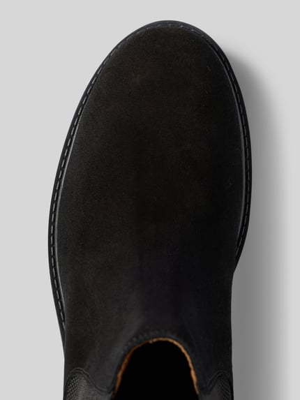 Selected Chelsea Boots aus Veloursleder Modell 'TIM SUEDE' Black 3