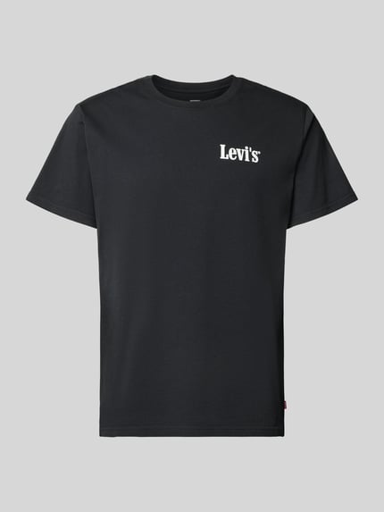 Levi's® relaxed fit T-shirt van puur katoen Zwart - 2