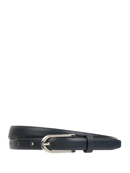 Weinmann Riem van echt rundleer model 'Savage' Marineblauw - 1