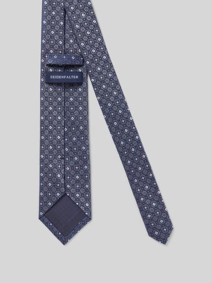 Produktfoto, Krawatte aus reiner zijde van Prince Bowtie, Heren stropdas, Klassiek pasvorm, structuurpatroon, deelnaad, Breedte maat 1: 7 cm