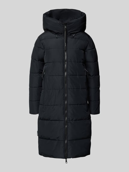 khujo Krój regular fit Kurtka w stylu puffer z ocieplaną stójką Model 'Jilia' Granatowy 2