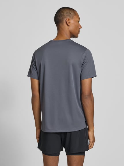 ASICS Regular Fit T-Shirt mit Logo-Print Anthrazit 5