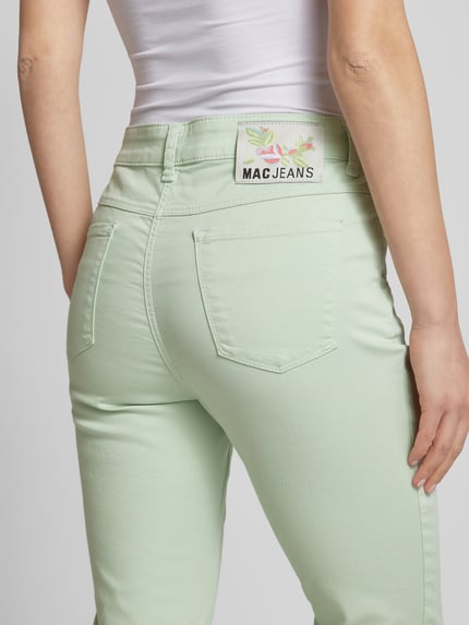 MAC Slim fit broek met verkort model, model 'DREAM SUMMER' Mintgroen - 3