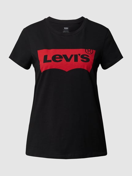 Levi's® Batwing Tee - T-Shirt mit Logo-Print Black 2