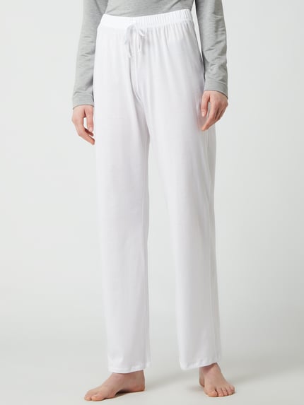 HANRO Schlupfhose aus merzerisierter Baumwolle Modell 'Cotton Deluxe' Weiss 4