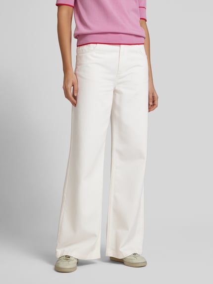 P&C* curated by Veronika Heilbrunner Wide Leg Jeans im 5-Pocket-Design Weiss 4