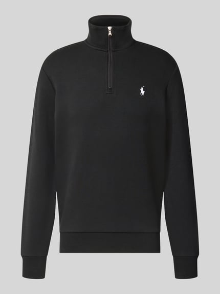 Regular Fit Troyer aus Baumwoll-Mix Shop The Look MANNEQUINE