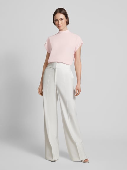 Jake*s Collection Blusenshirt mit Stehkragen Rosa 1