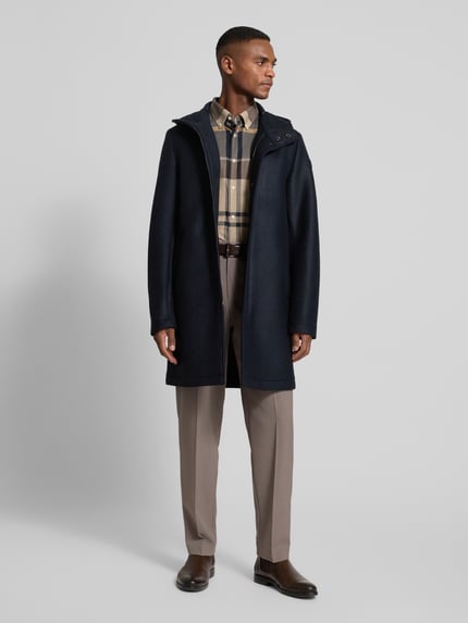 Colmar Originals Kurzmantel mit Kapuze und Eingrifftaschen Marine 1