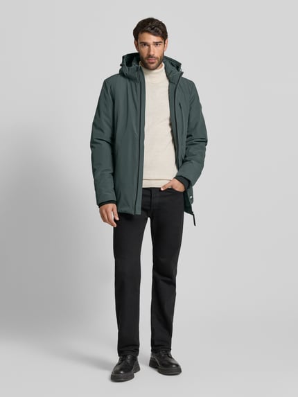 Cars Jeans Regular Fit Parka mit Kapuze Modell 'HARWICK' Oliv 1