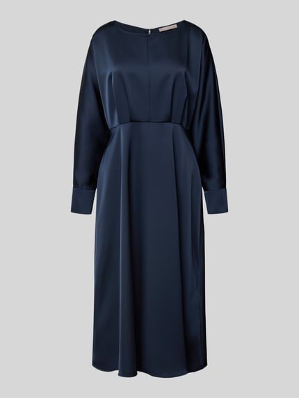 Christian Berg Woman Selection Midikleid mit Rundhalsausschnitt Marine 2