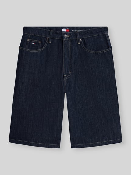 Tommy Jeans Relaxed Fit Jeansshorts aus reiner Baumwolle Dunkelblau 2