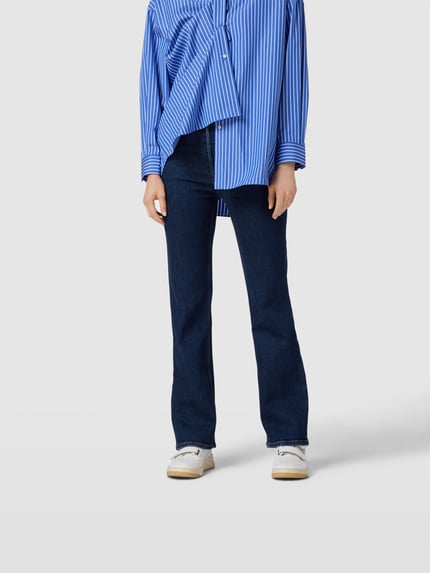 RE/DONE Bootcut jeans met contrasterende stiksels Donkerblauw - 4