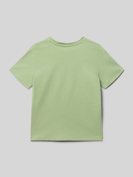 Productfoto, Regular Fit T-shirt uit puur katoen van s.Oliver RED LABEL, look: effen kleuren, korte mouw, jersey, voor kinderen