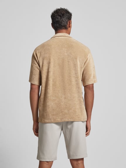 JACK & JONES Premium Freizeithemd mit Reverskragen Modell 'TERRY' Hellbraun 5