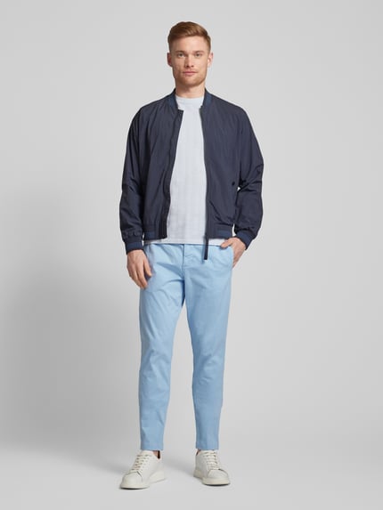 Tommy Hilfiger Chinosy o kroju slim fit z lamowanymi kieszeniami model 'CHELSEA' Jasnoniebieski 1