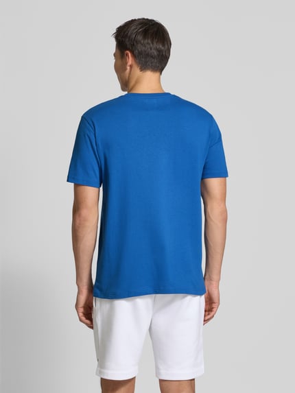 Wood Wood T-Shirt mit Logo-Print Modell 'Ace' Royal 5